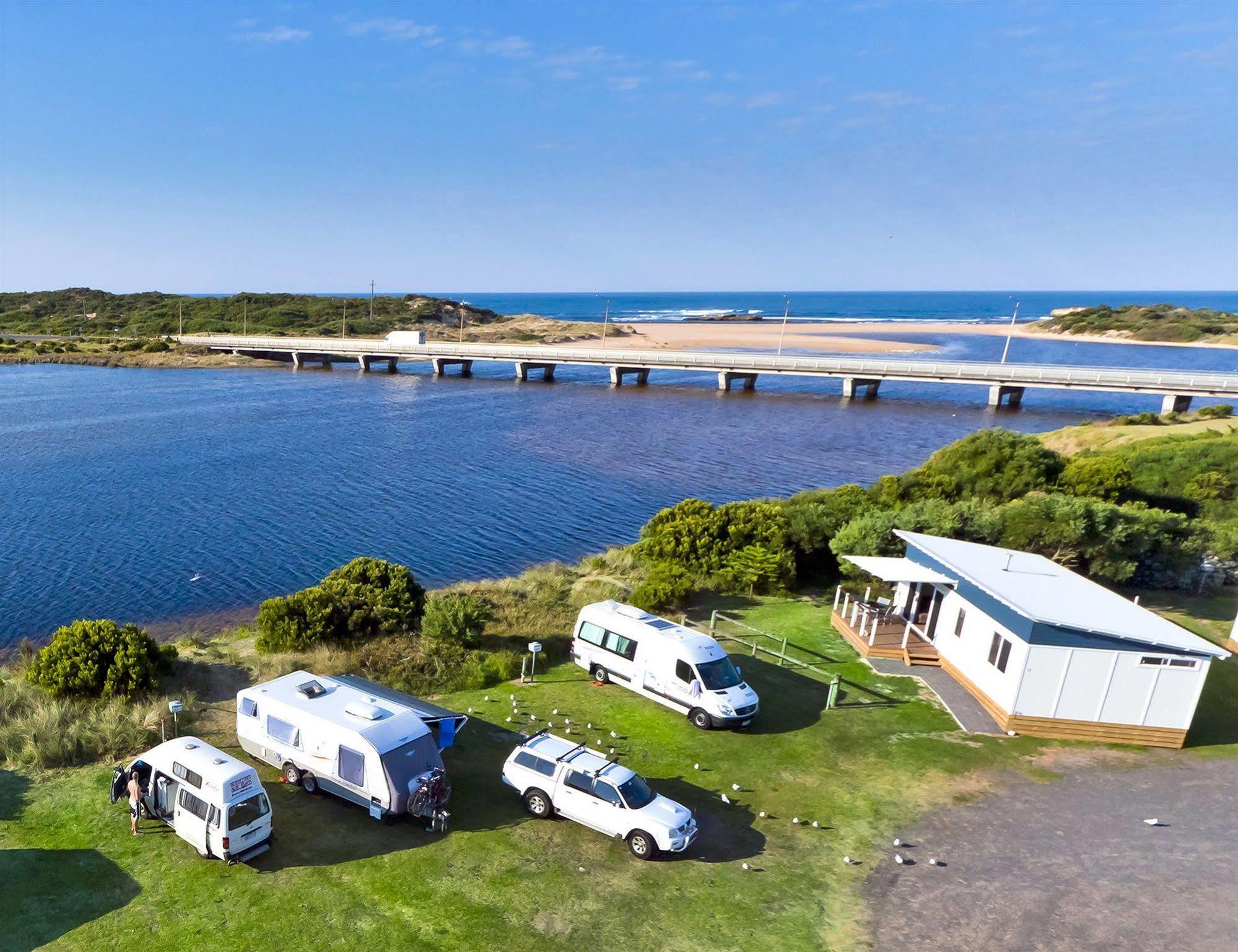 Hotel Great Ocean Road Tourist Park Peterborough Exterior foto